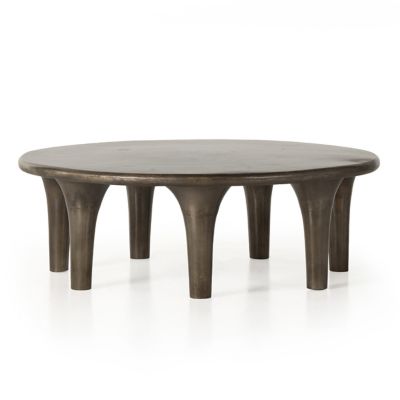 4HA2454016 Four Hands Kelden Coffee Table - Color: Bronze - 2 sku 4HA2454016