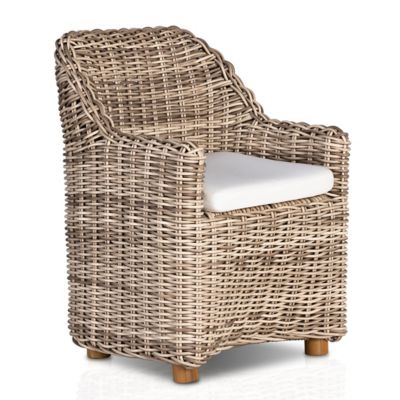 Four Hands Messina Outdoor Armchair - Color: Beige - 233671-002