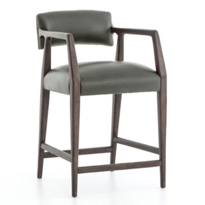 4HA2454034 Four Hands Tyler Bar & Counter Stool - Color: Bron sku 4HA2454034