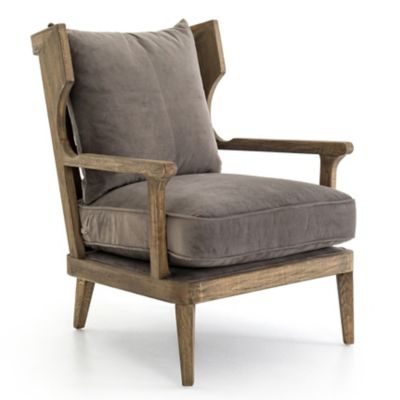 4HA2454042 Four Hands Lennon Armchair - Color: Brown - 105585 sku 4HA2454042