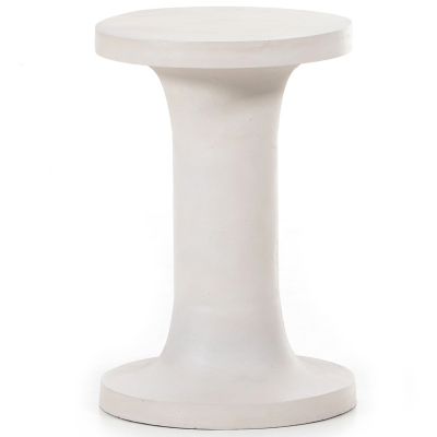 4HA2454050 Four Hands Gino End Table - Color: White - 226683- sku 4HA2454050