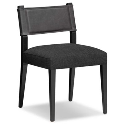 4HA2526188 Four Hands Ferris Dining Chair - Color: Black - 10 sku 4HA2526188