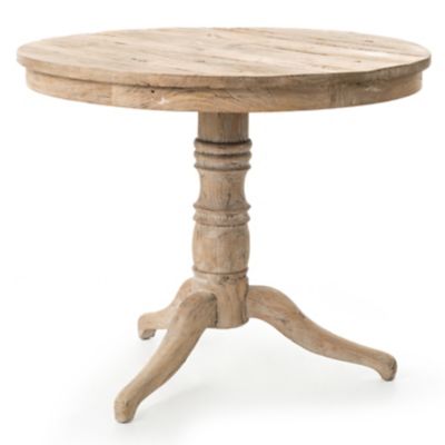 Four Hands Round Occasional Table - Color: Beige - CIMP-42-WW