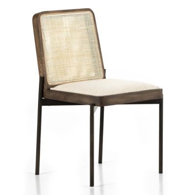 4HA2454332 Four Hands Vail Dining Chair - Color: Cream - 2282 sku 4HA2454332