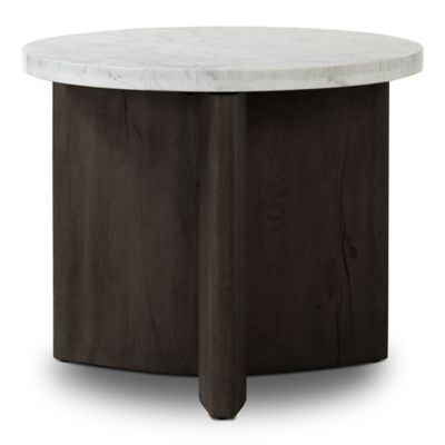 Four Hands Toli End Table - Color: White - 228128-010