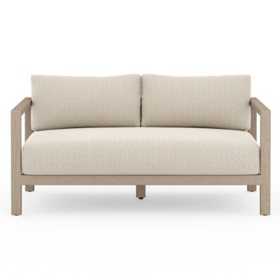 Four Hands Sonoma Outdoor Sofa - Color: Cream - Size: Small - JSOL-10402K-9