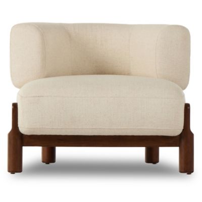 4HA2460267 Four Hands Kingston Chair - Color: Cream - 235237- sku 4HA2460267