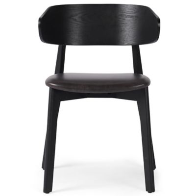 Four Hands Franco Upholstered Dining Chair - Color: Black - 236464-001