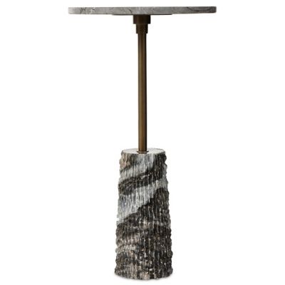 4HA2461233 Four Hands Raven End Table - Color: Grey - 237795- sku 4HA2461233