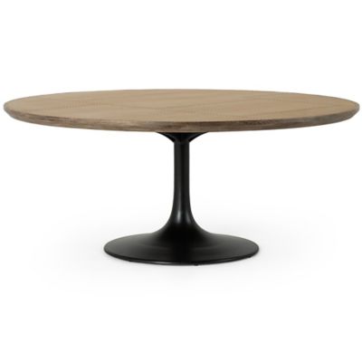 Four Hands Powell Dining Table - Color: Brass - Size: 71 - 223668-001