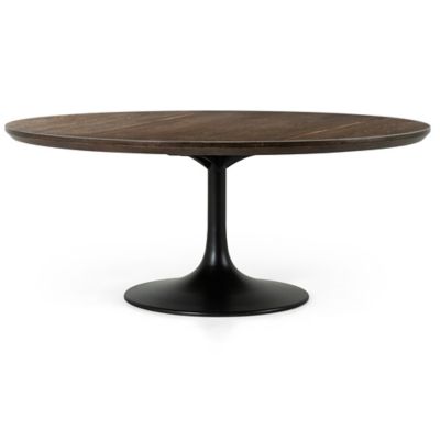 4HA2461693 Four Hands Powell Dining Table - Color: Brown - Si sku 4HA2461693