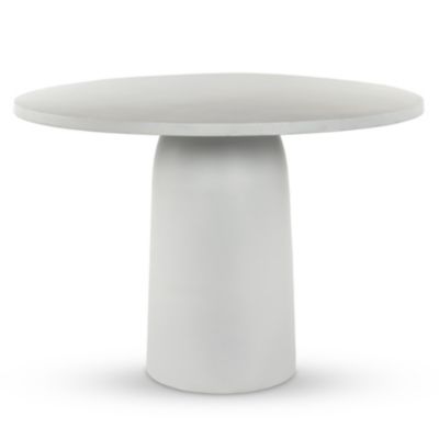 Four Hands Basil Outdoor Dining Table - Color: White - 232410-003