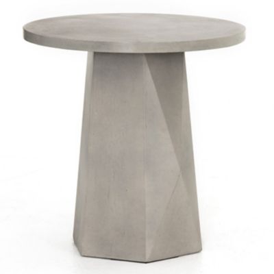 4HA2475738 Four Hands Bowman Outdoor End Table - Color: Grey  sku 4HA2475738