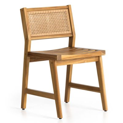 4HA2476221 Four Hands Merit Outdoor Dining Chair - Color: Bro sku 4HA2476221