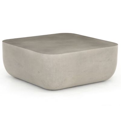 Four Hands Ivan Square Outdoor Coffee Table - Color: Grey - VTHY-043