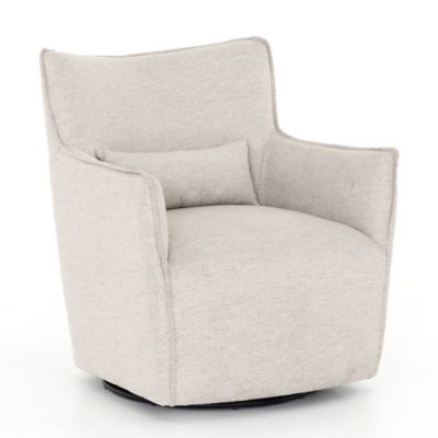 Four Hands Kimble Swivel Chair - Color: Grey - 106086-015