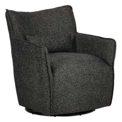 4HA2507990 Four Hands Kimble Swivel Chair - Color: Grey - 106 sku 4HA2507990