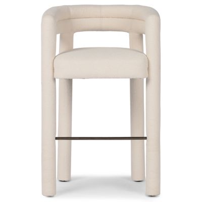 4HA2481920 Four Hands Tacova Stool - Color: Cream - Size: Bar sku 4HA2481920