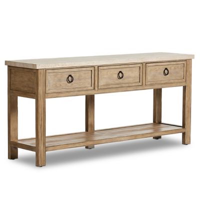 Four Hands The Lazy Monsieur Partouche Console Table - Color: Beige - 23872