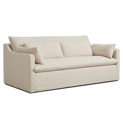 4HA2482331 Four Hands Zadie Slipcover Sofa - Color: Cream - 2 sku 4HA2482331