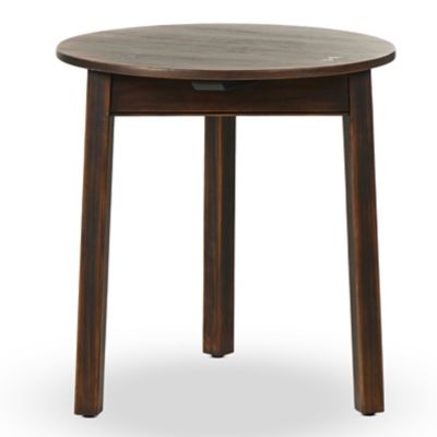 4HA2482889 Four Hands The Pimms Side Table - Color: Brown - 2 sku 4HA2482889