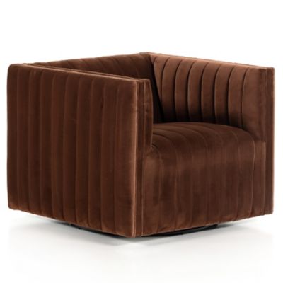 Four Hands Augustine Swivel Chair - Color: Bronze - 105768-010