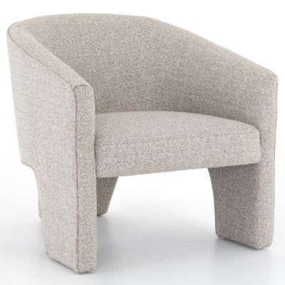 Four Hands Fae Accent Chair - Color: White - 109385-002