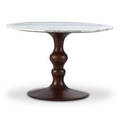 Four Hands Kestrel Round Dining Table - Color: White - 235915-001