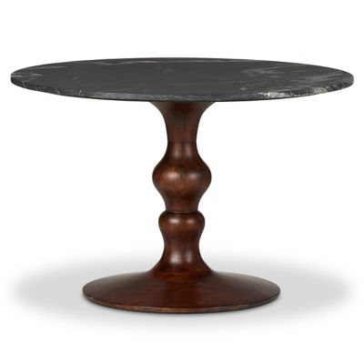 Four Hands Kestrel Round Dining Table - Color: Black - 235915-005