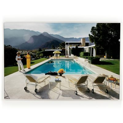 Four Hands Palm Springs Pool Wall Art - Color: Blue - 236266-002