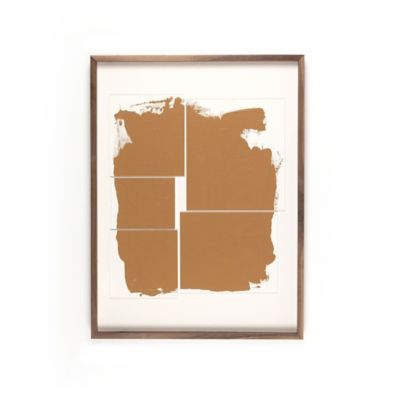 Four Hands Reconstruct Taupe Wall Art - Color: Brown - 237376-001