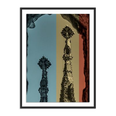 4HA2491001 Four Hands Sagrada Familia Wall Art - Color: Black sku 4HA2491001