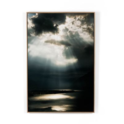 Four Hands Sky Over Lago Maggiore Wall Art in Black