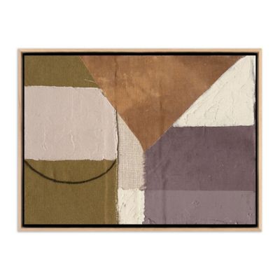 Four Hands Textile 3 Wall Art in Brown