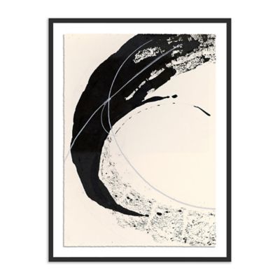 Four Hands Wave Wall Art - Color: Black - 245572-006