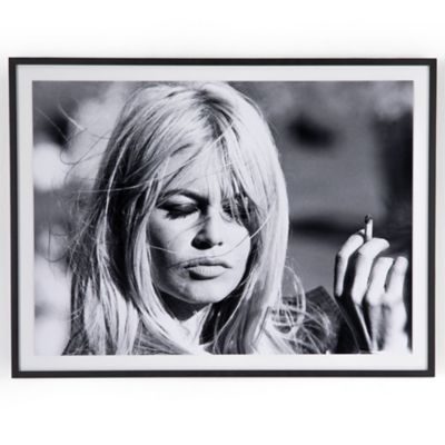 4HA2491457 Four Hands Brigitte Bardot Wall Art - Color: Black sku 4HA2491457