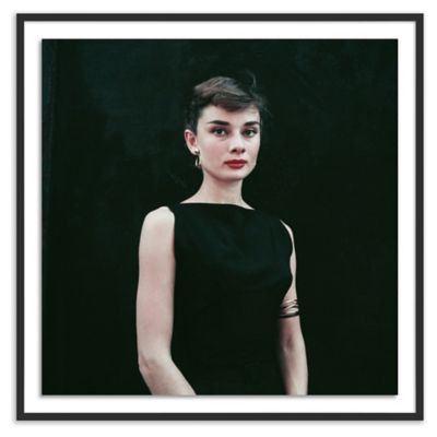 Four Hands Audrey Hepburn Wall Art - Color: Black - 245195-007