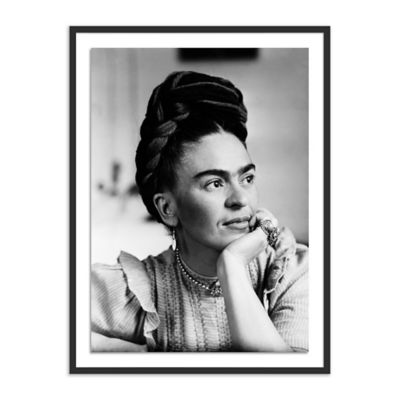 Four Hands Frida Kahlo Wall Art - Color: Black - 245211-005