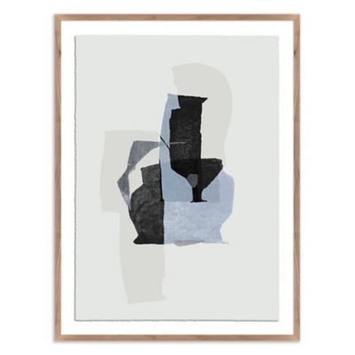 Four Hands Monoprint 2 Wall Art - Color: Black - 244641-011