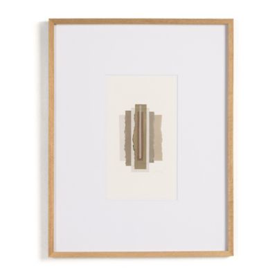 Four Hands Zen No 1 Wall Art - Color: White - 239044-004