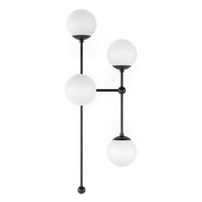 4HA2504357 Four Hands Armstrong Wall Sconce - Color: Black -  sku 4HA2504357