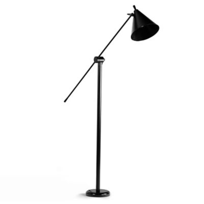 Four Hands Watkins Floor Lamp - Color: Black - Size: 1 light - 238889-005