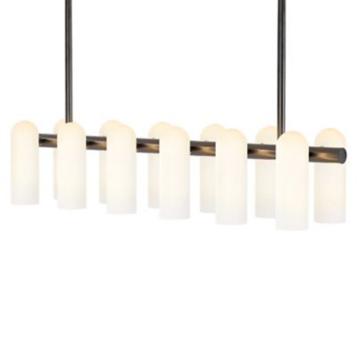 Four Hands Odyssey Linear Chandelier Light - Color: White - 245016-002