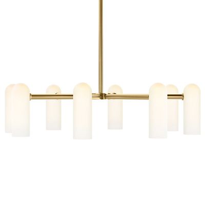 4HA2504373 Four Hands Odyssey Chandelier - Color: Brass - 245 sku 4HA2504373