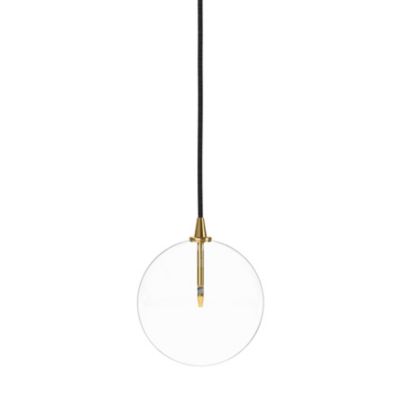 4HA2504608 Four Hands Glass Globe Pendant Light - Color: Clea sku 4HA2504608