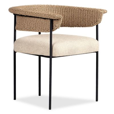 Four Hands Carrie Outdoor Dining Armchair - Color: Beige - 241523-002