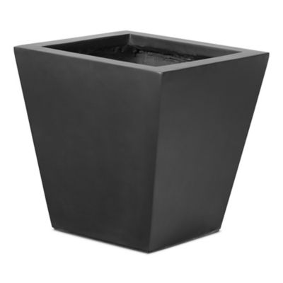 Four Hands Koto Outdoor Planter - Color: Black - Size: Small - 240489-001