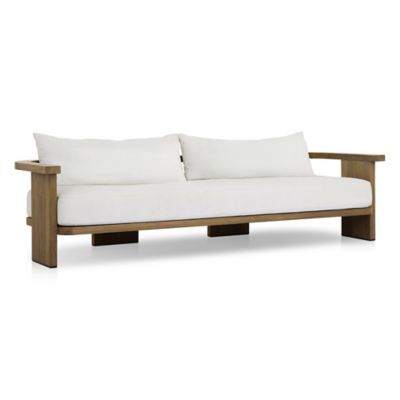 Four Hands Tahana Outdoor Sofa - Color: Brown - 241001-001