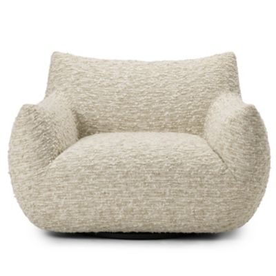 4HA2507733 Four Hands Margot Swivel Chair - Color: Cream - 24 sku 4HA2507733