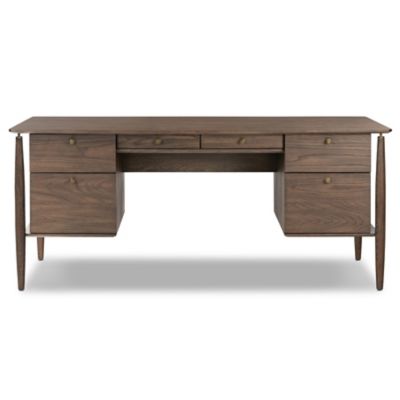 Four Hands Markia Executive Desk - Color: Brown - 236894-001